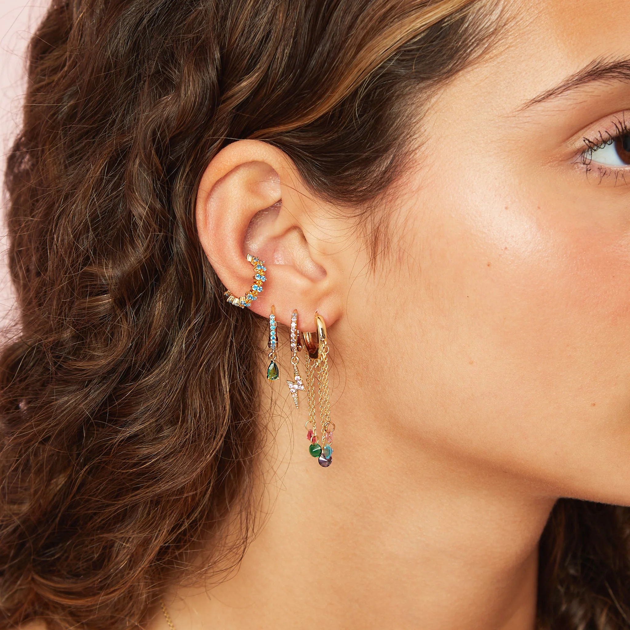 Wholesale Alisa Huggie Earrings - Image 11