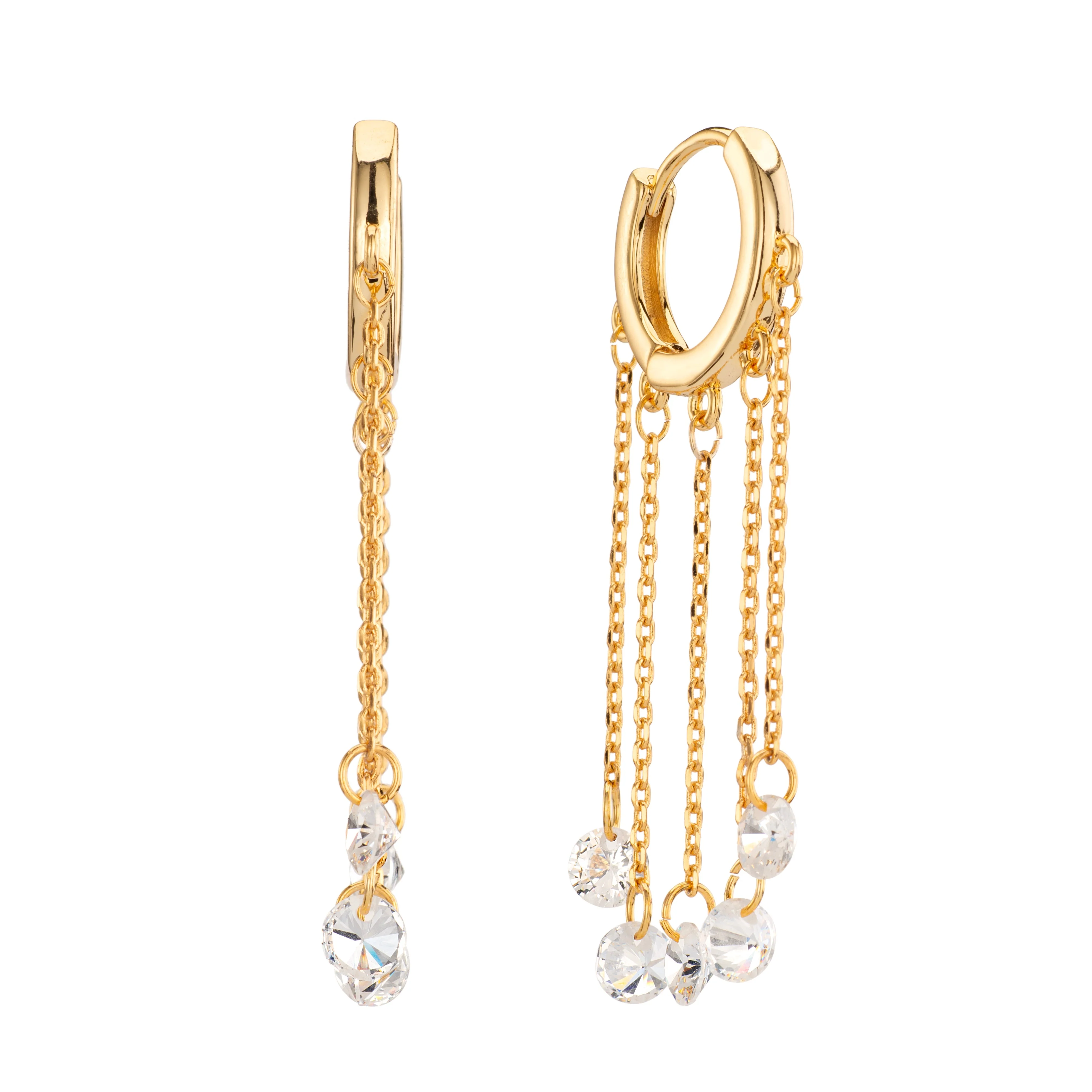 Wholesale Alisa Huggie Earrings - Image 3