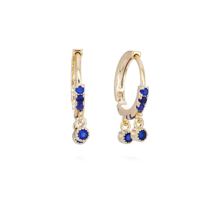 Wholesale Camelia Dainty Huggie Earrings