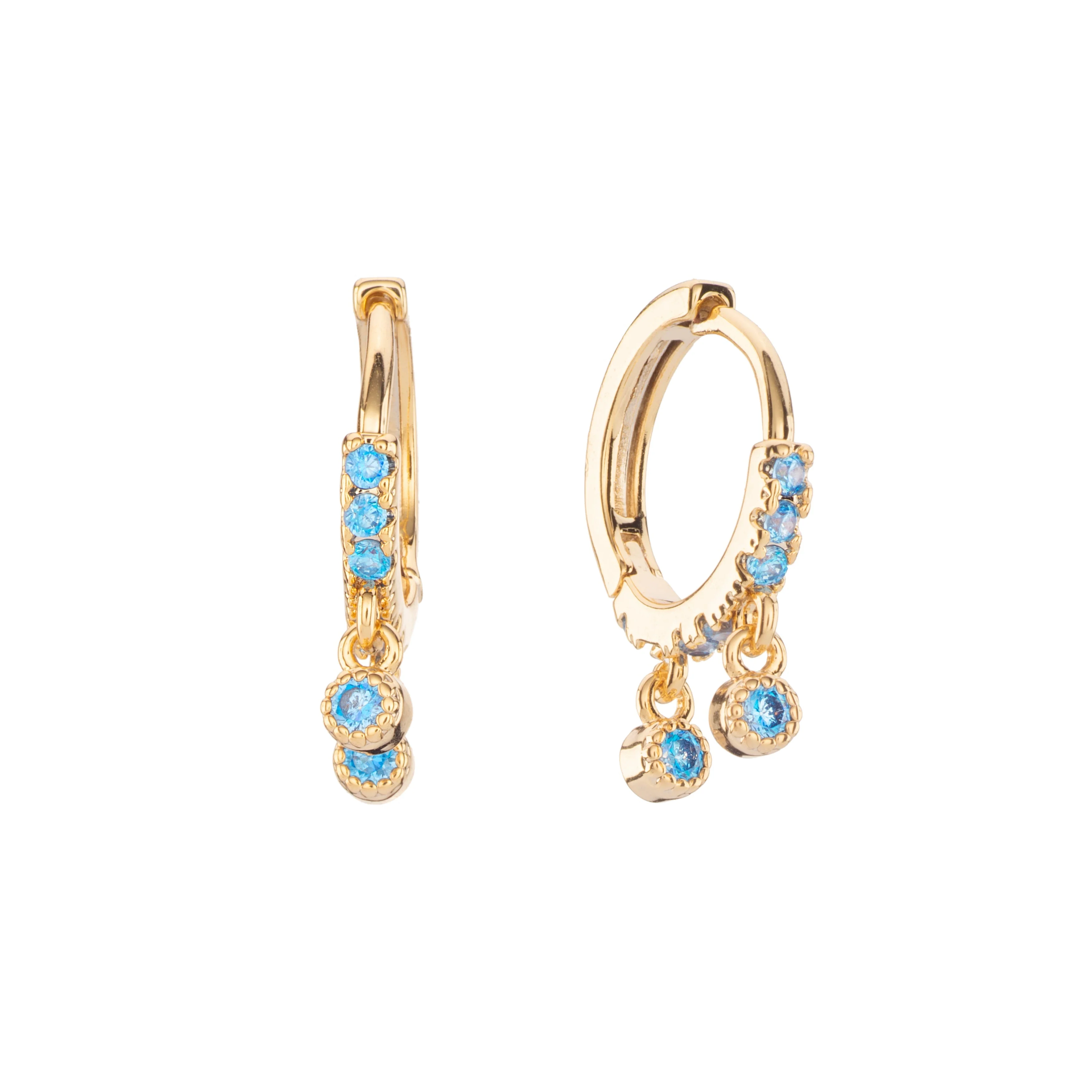 Wholesale Camelia Dainty Huggie Earrings - Image 5