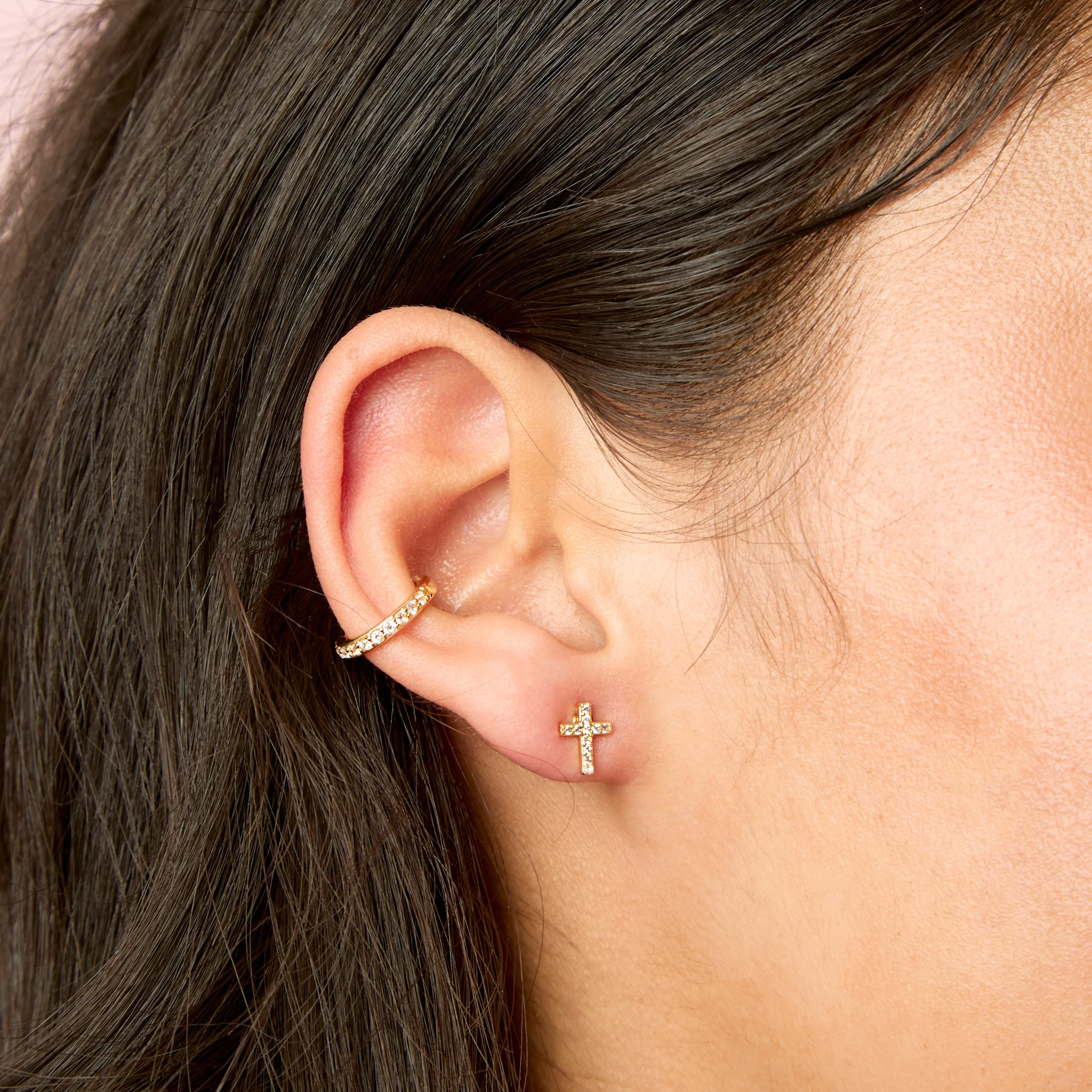 Wholesale Camilla Cross Stud Earrings - Image 12
