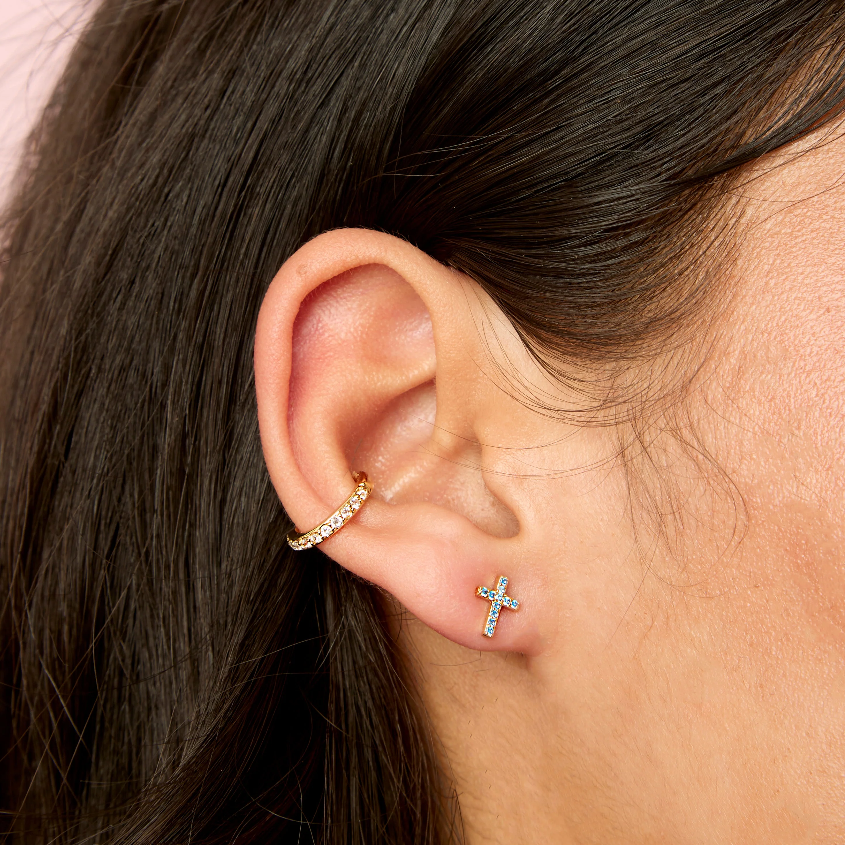 Wholesale Camilla Cross Stud Earrings - Image 23