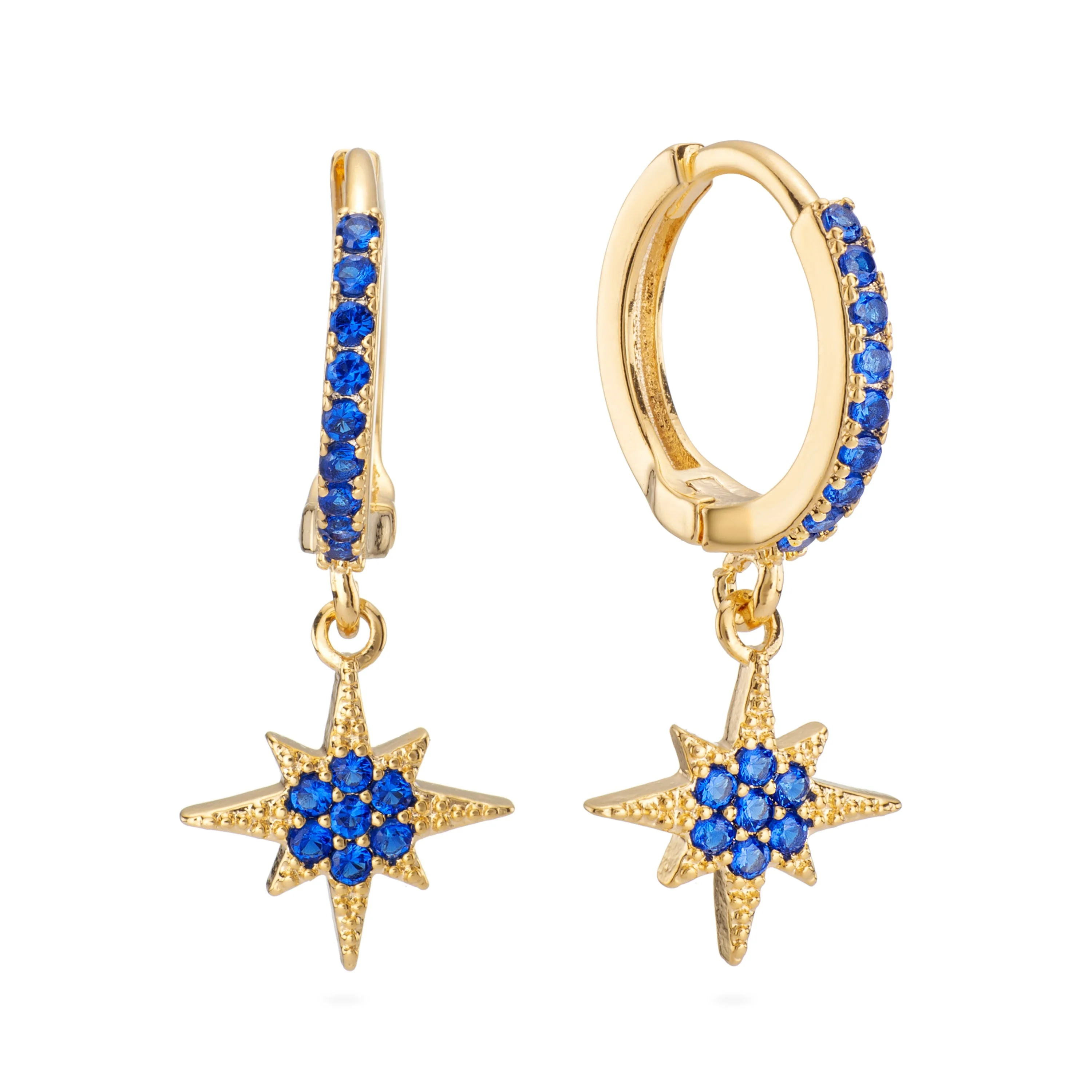 Wholesale Cosima Star Huggie Earrings