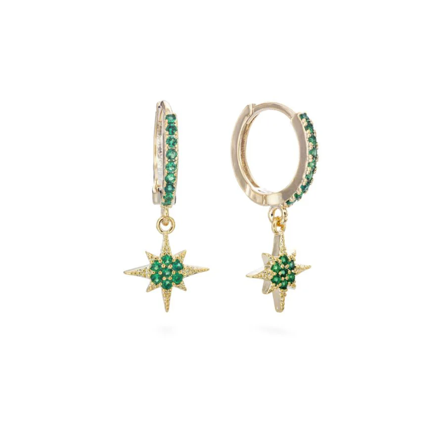 Wholesale Cosima Star Huggie Earrings - Image 6