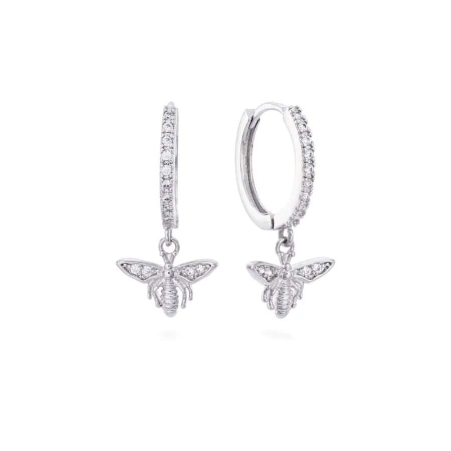 Wholesale Ines Bee Huggie Earrings - Image 2