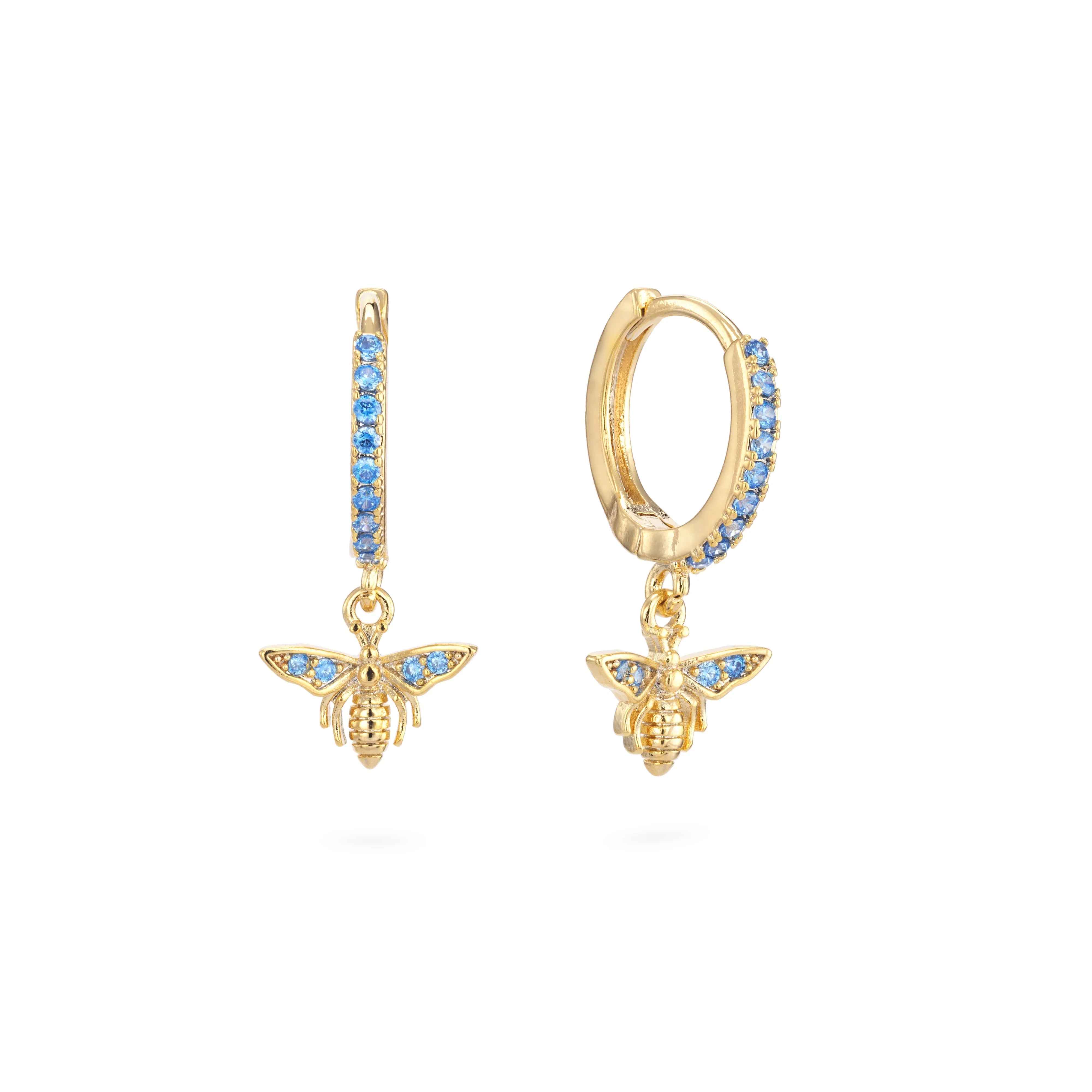 Wholesale Ines Bee Huggie Earrings - Image 4
