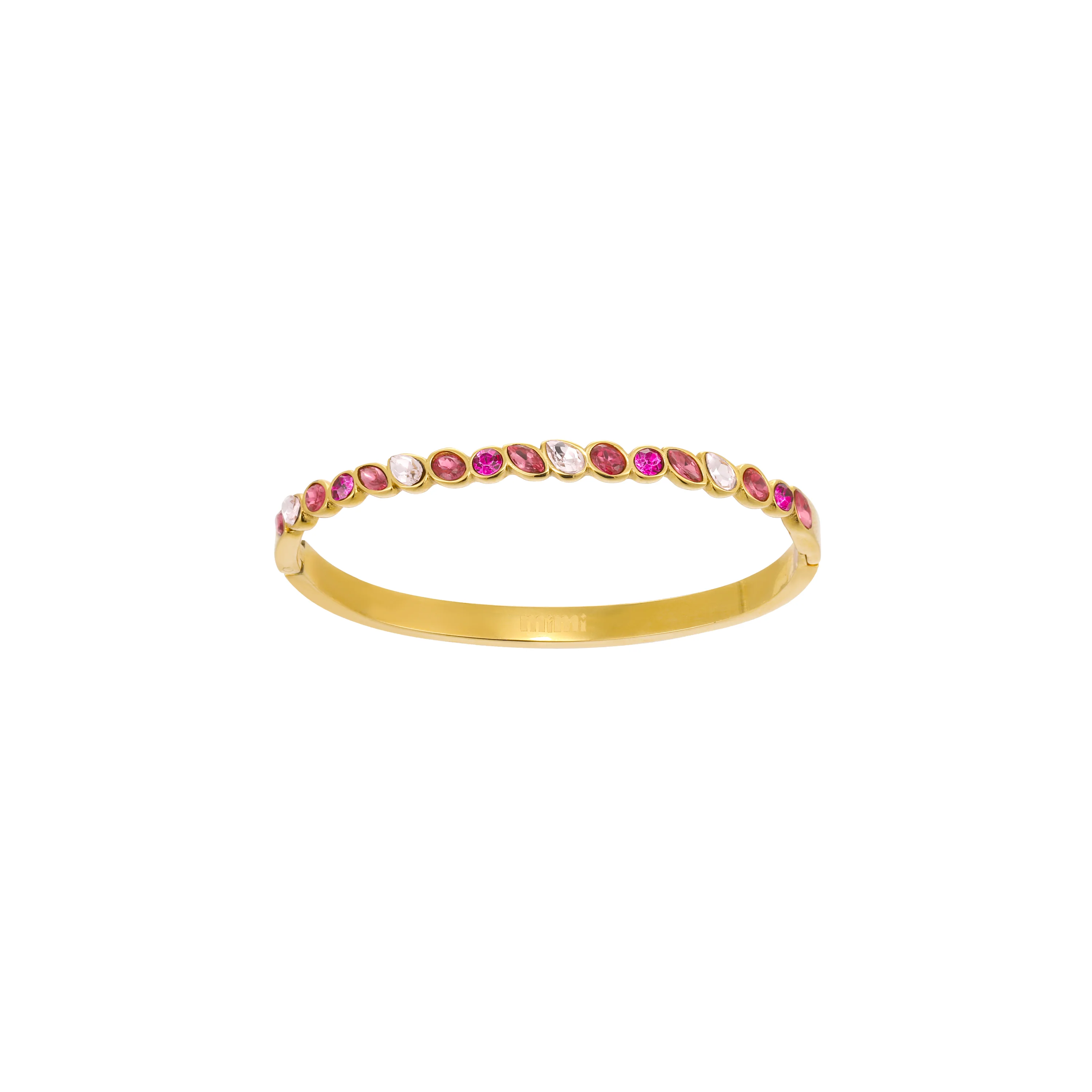 Malin Gold Pink Organic Bangle