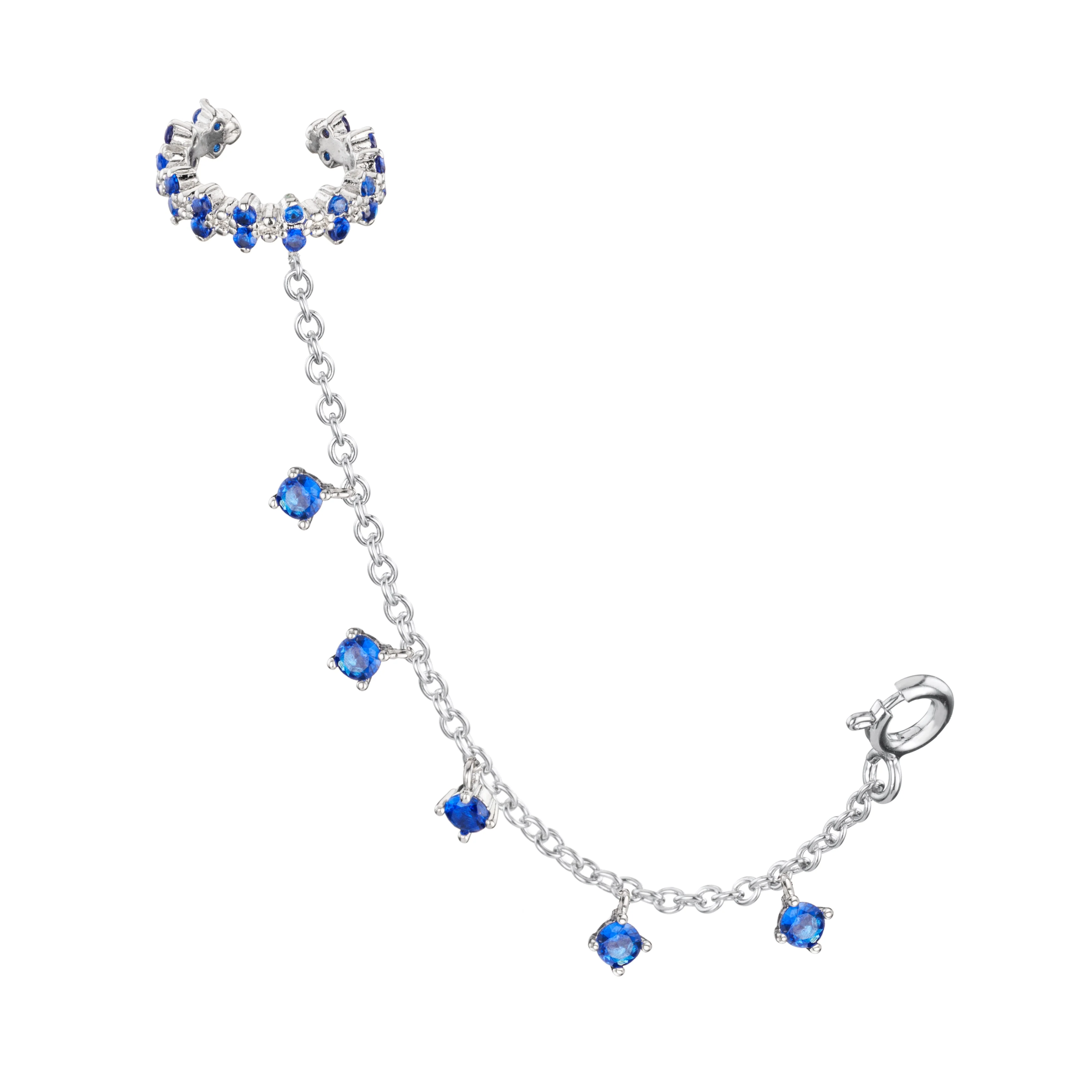 Wholesale Millie Chunky Ear Cuff Droplet Chain - Image 7