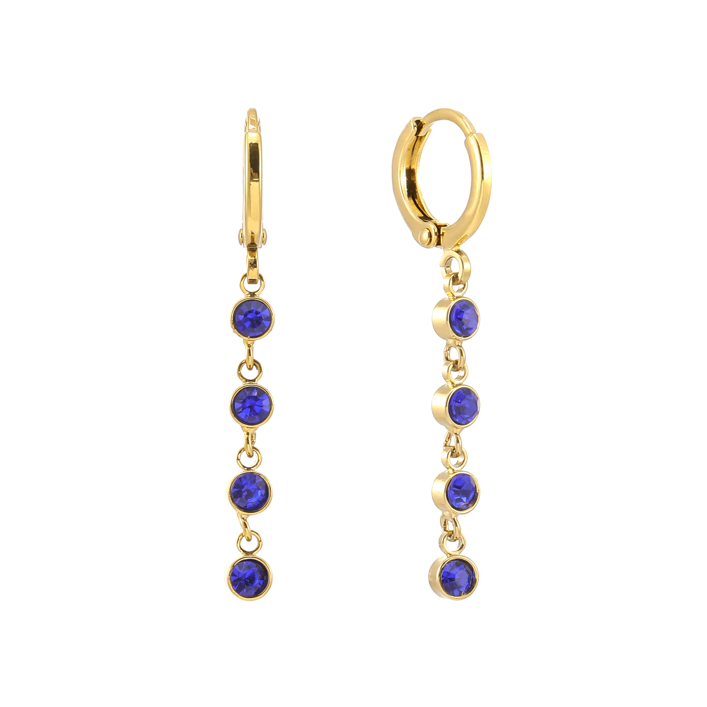 The Ellica & Molly Gold Blue Stacking Set - Image 2