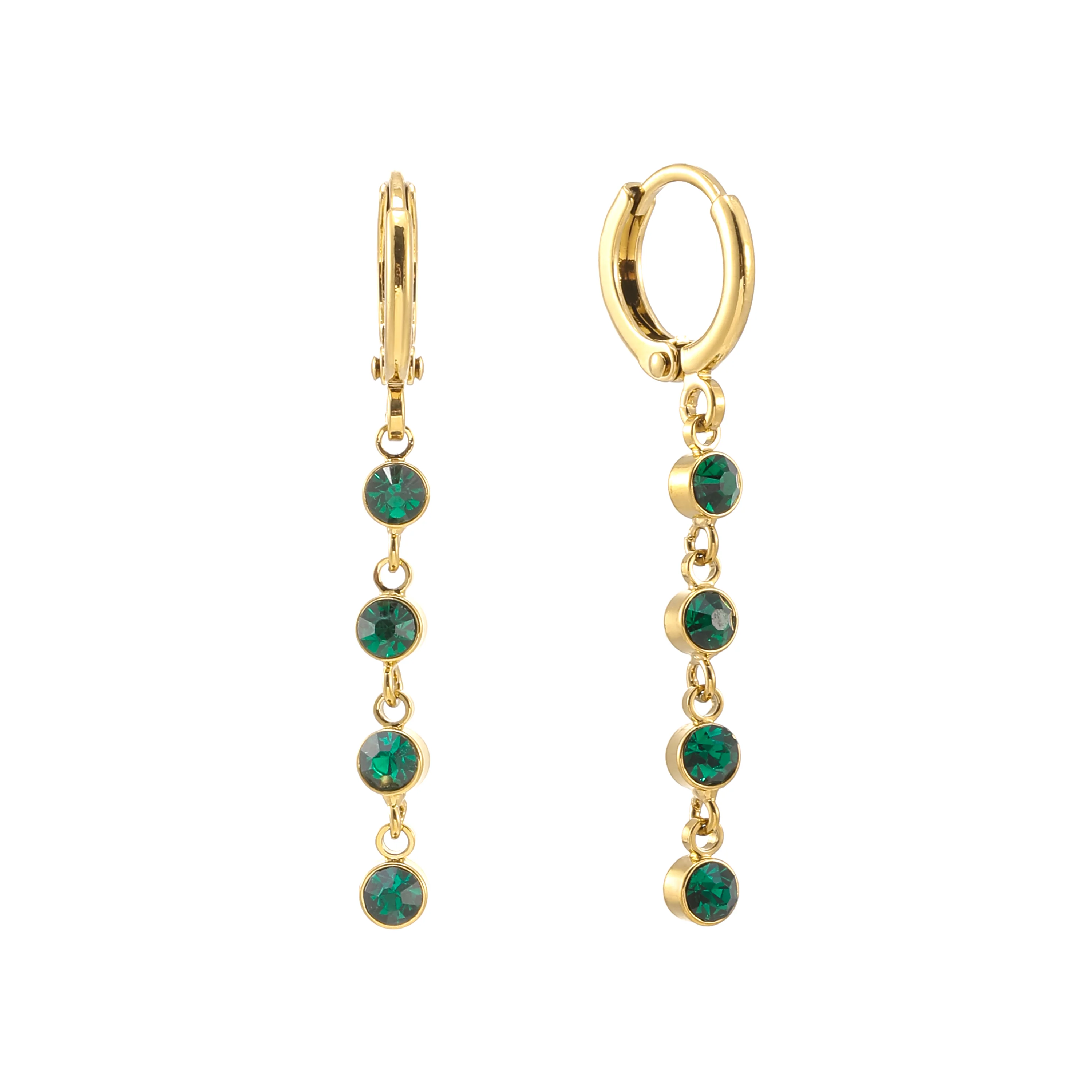 The Ellica & Molly Gold Green Stacking Set - Image 2