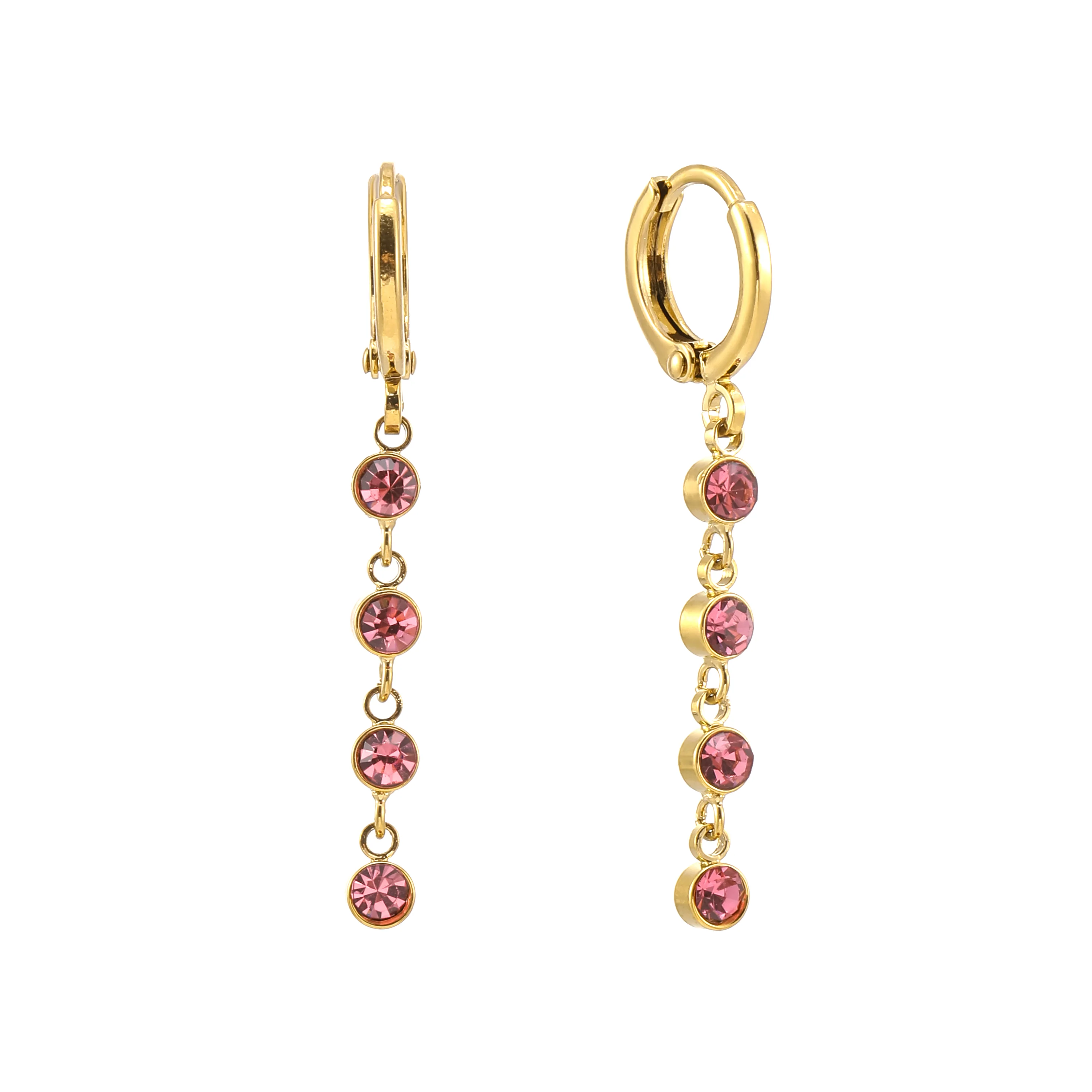 The Ellica & Molly Gold Pink Stacking Set - Image 2