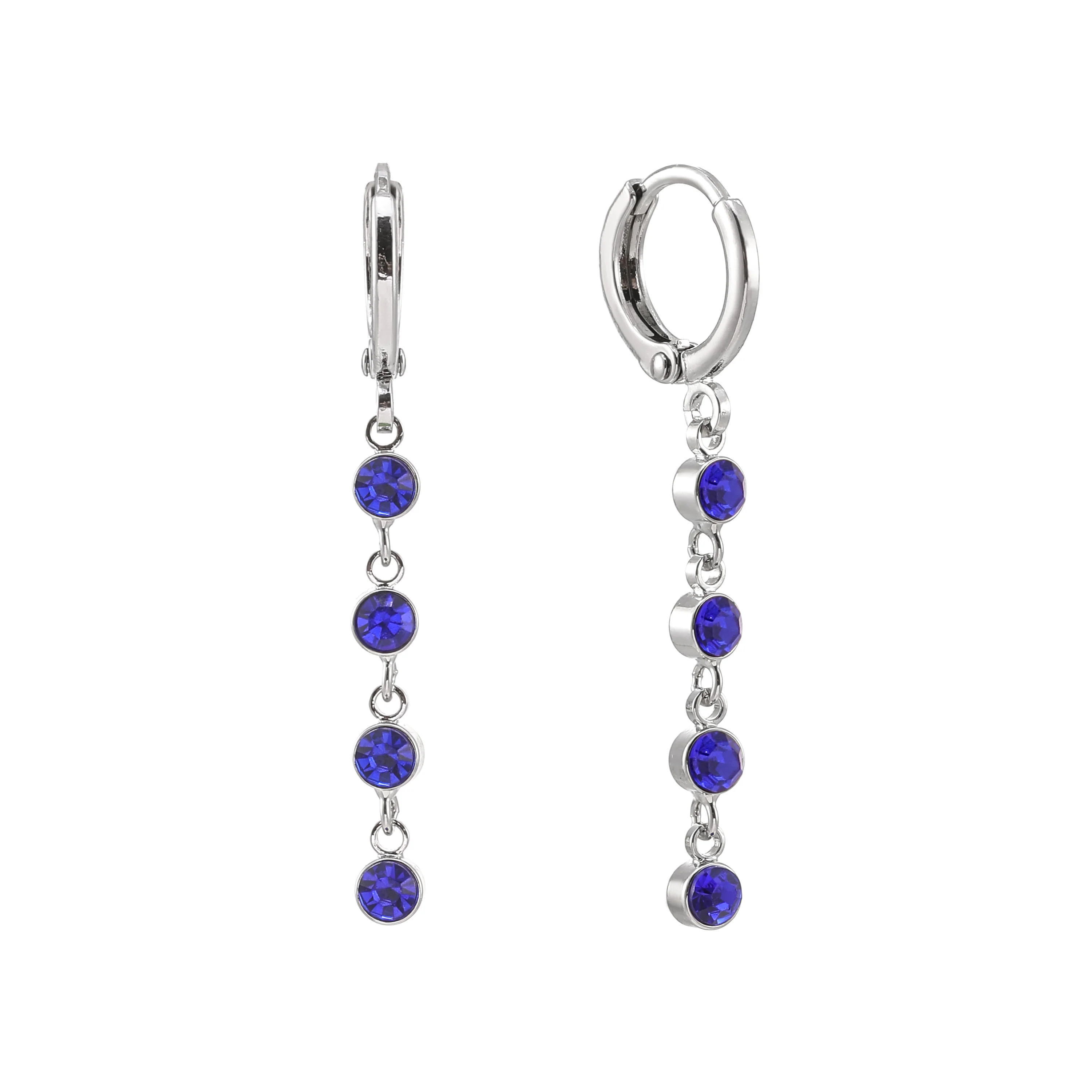 The Ellica & Molly Silver Blue Stacking Set - Image 2