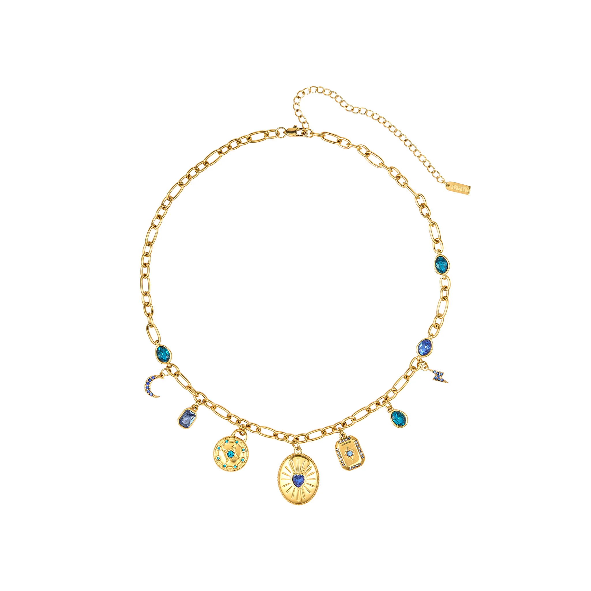The Etalie & Daisy Gold Blue Stacking Set - Image 2