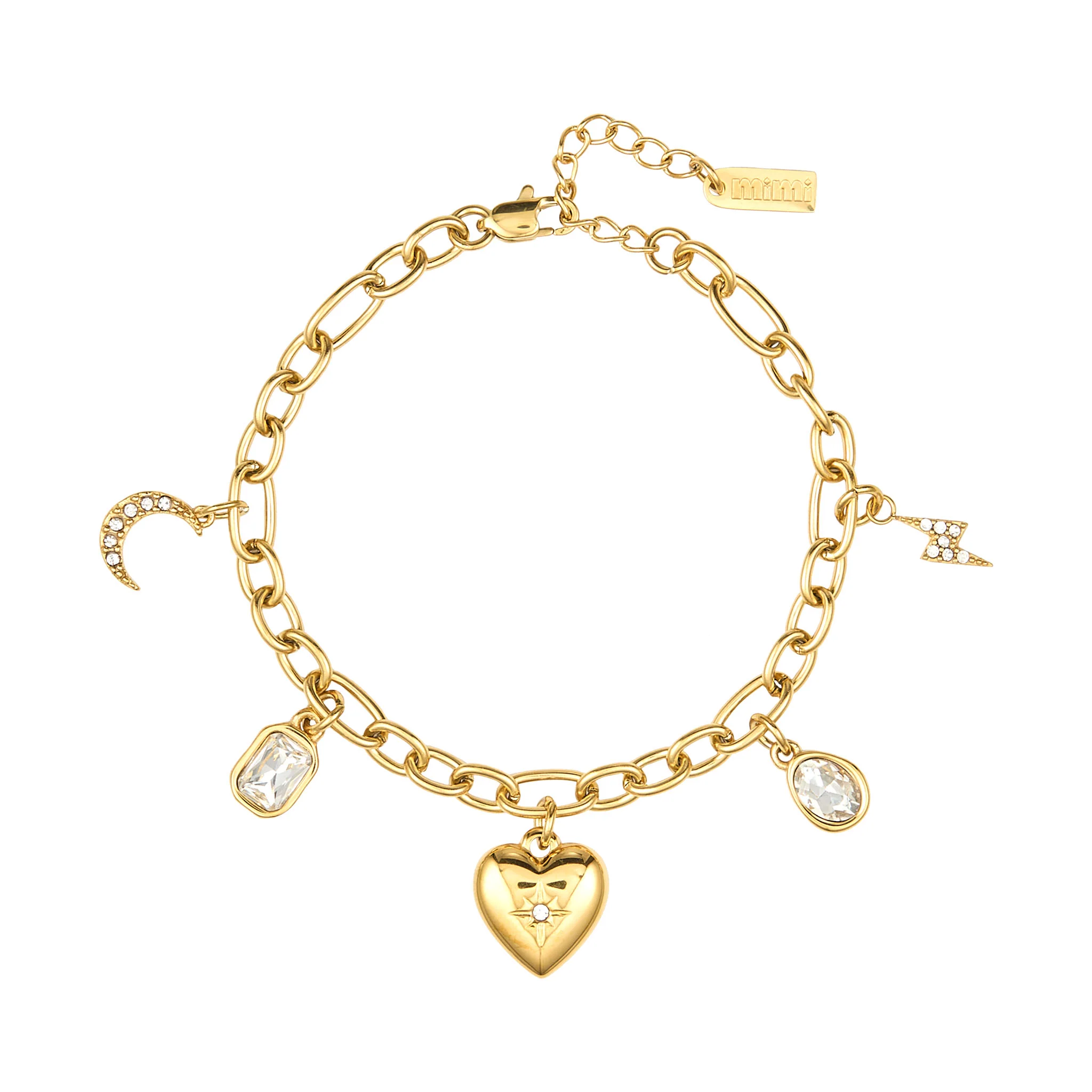 The Etalie & Daisy Gold Crystal Stacking Set - Image 3