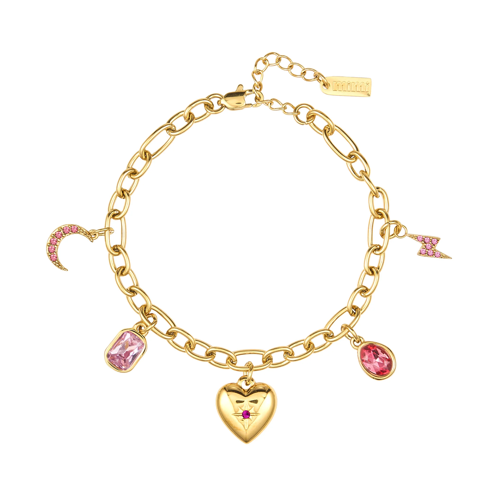 The Etalie & Daisy Gold Pink Stacking Set - Image 3