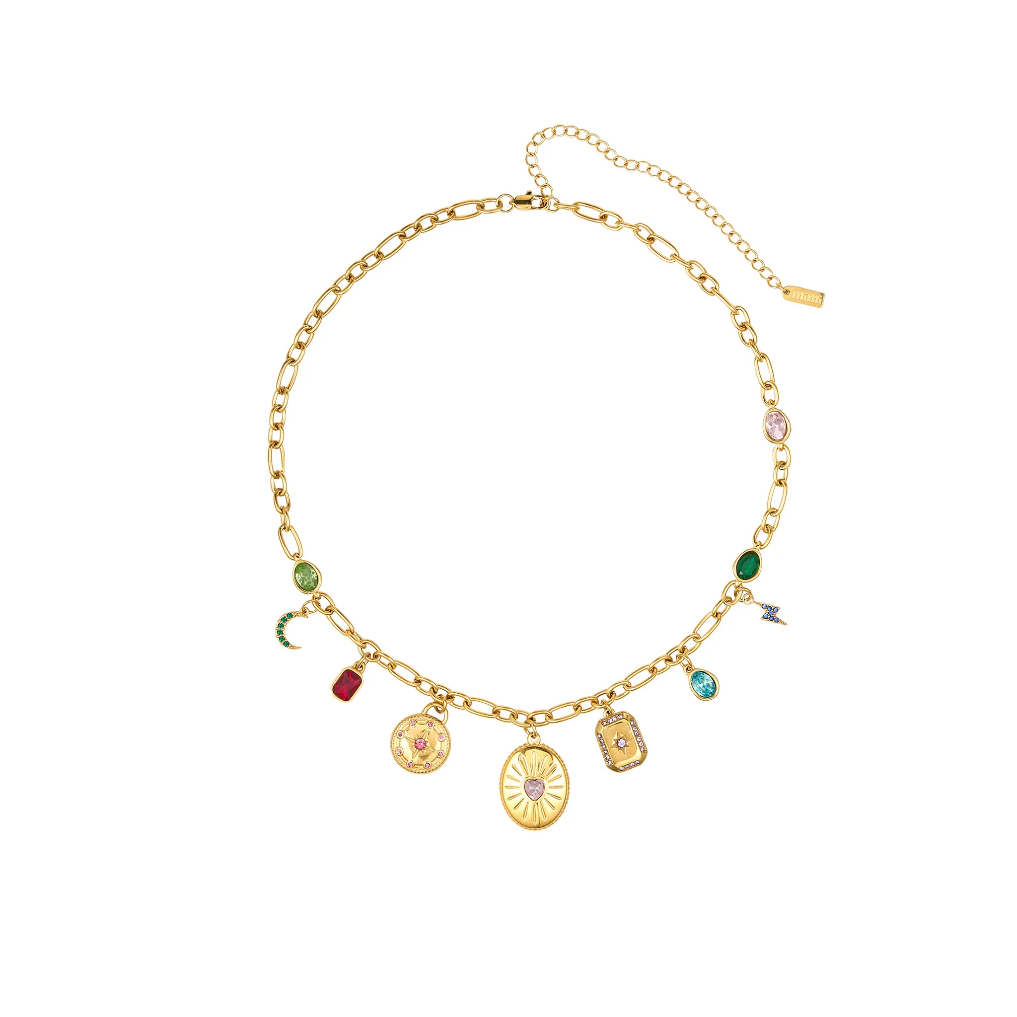 The Etalie & Daisy Gold Rainbow Stacking Set - Image 2