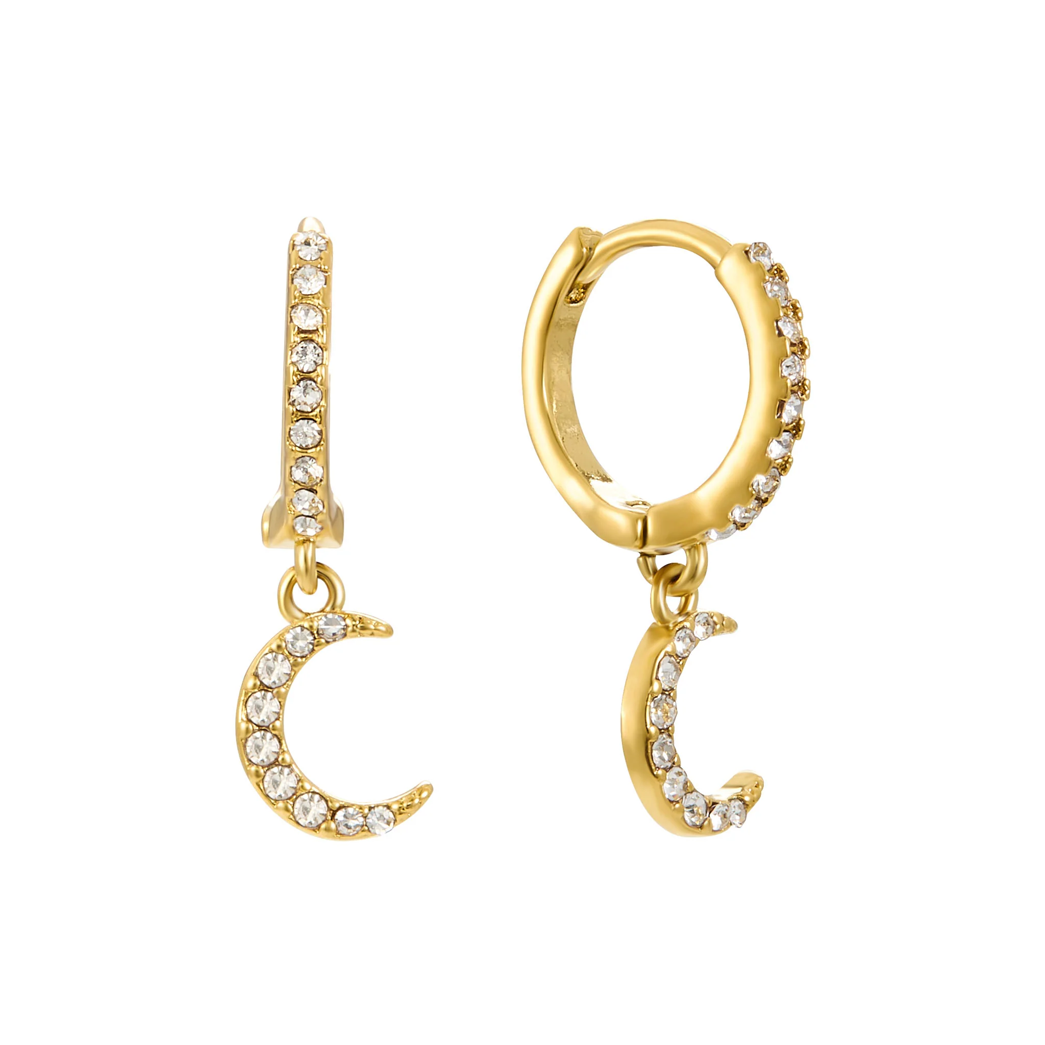 The Tori & Harriet Gold Crystal Stacking Set - Image 2