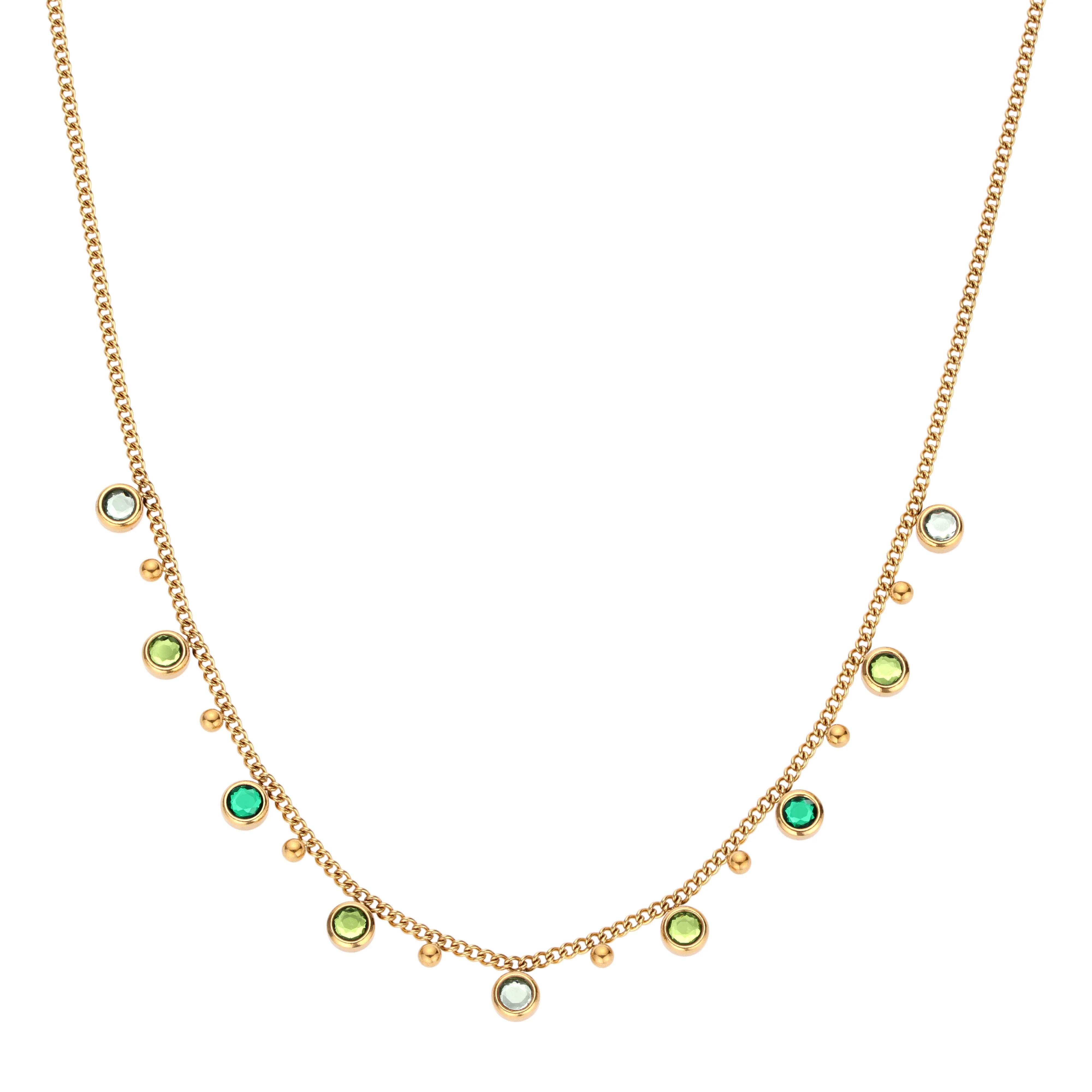 The Tshenolo & Grace Gold Green Stacking Set - Image 3